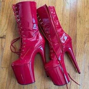 Pleaser Pole Dance Shoes Flamingo 1050 size 9